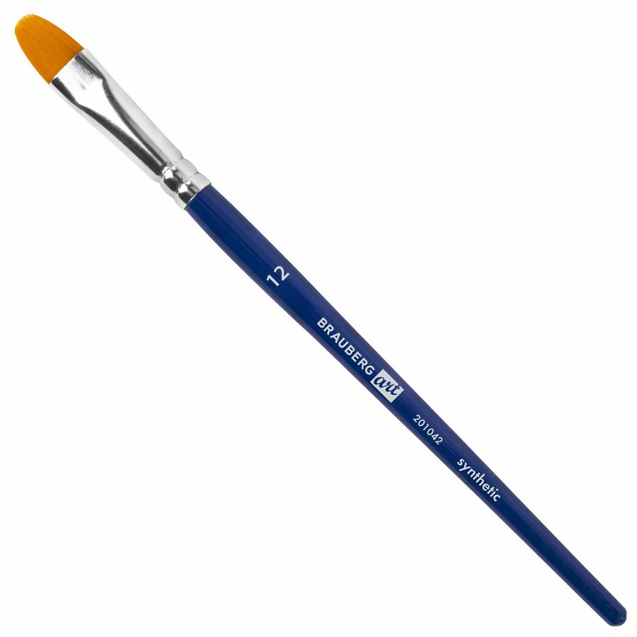 Кисти художественные набор 12 шт. в пенале, синтетика, BRAUBERG ART DEBUT