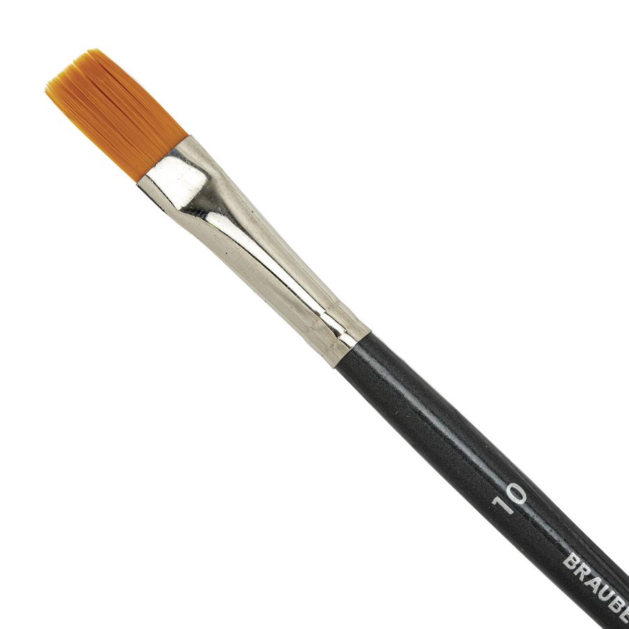 Кисти художественные набор 12 шт. в черном пенале, синтетика, BRAUBERG ART CLASSIC, № 0-20