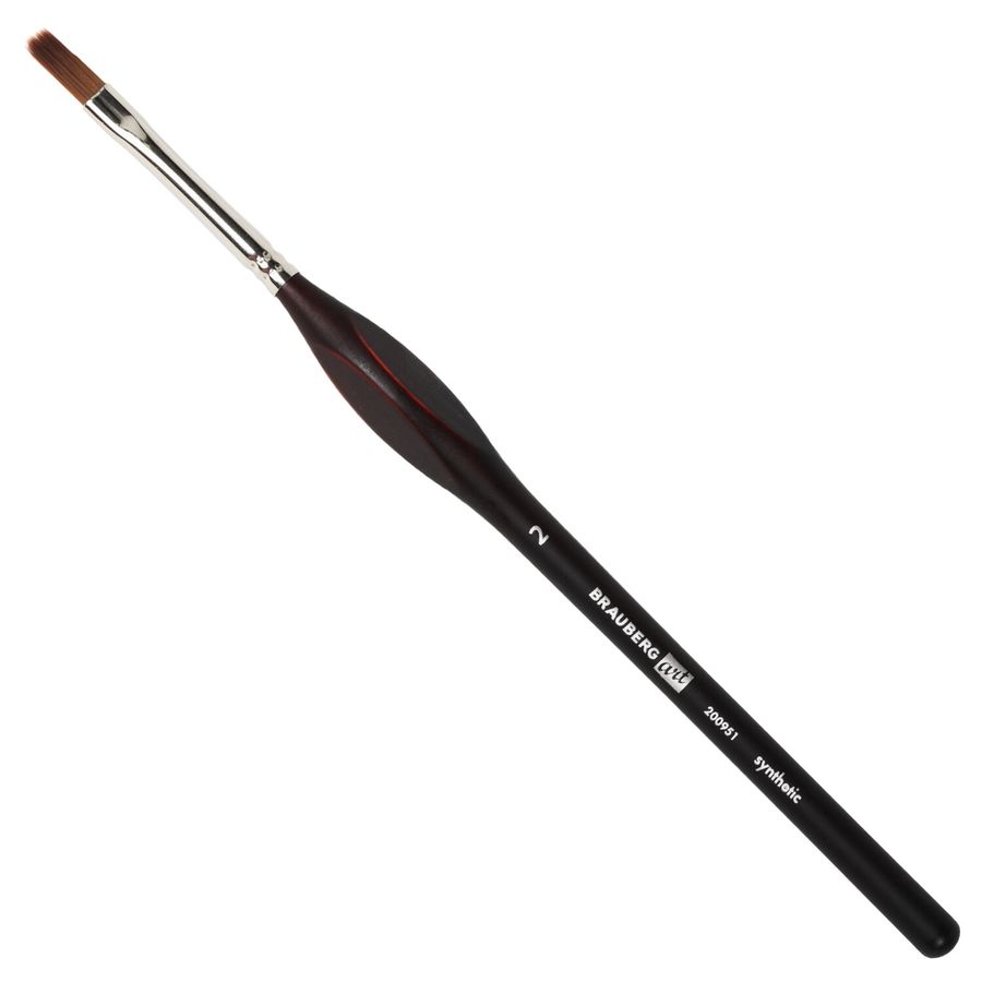 Кисти художественные набор 12 шт., синтетика, BRAUBERG ART CLASSIC, ЭРГОНОМИЧНЫЕ