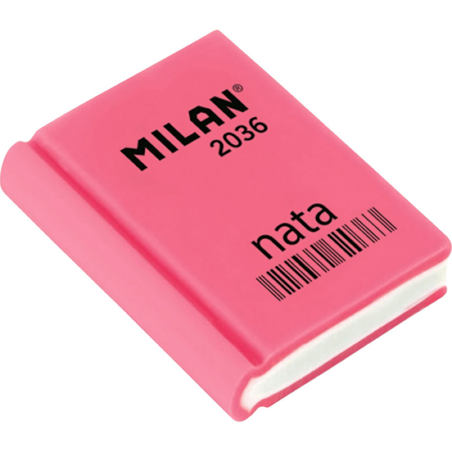 Ластик Milan 2036 ПВХ прямоугольный 39x29x9 мм