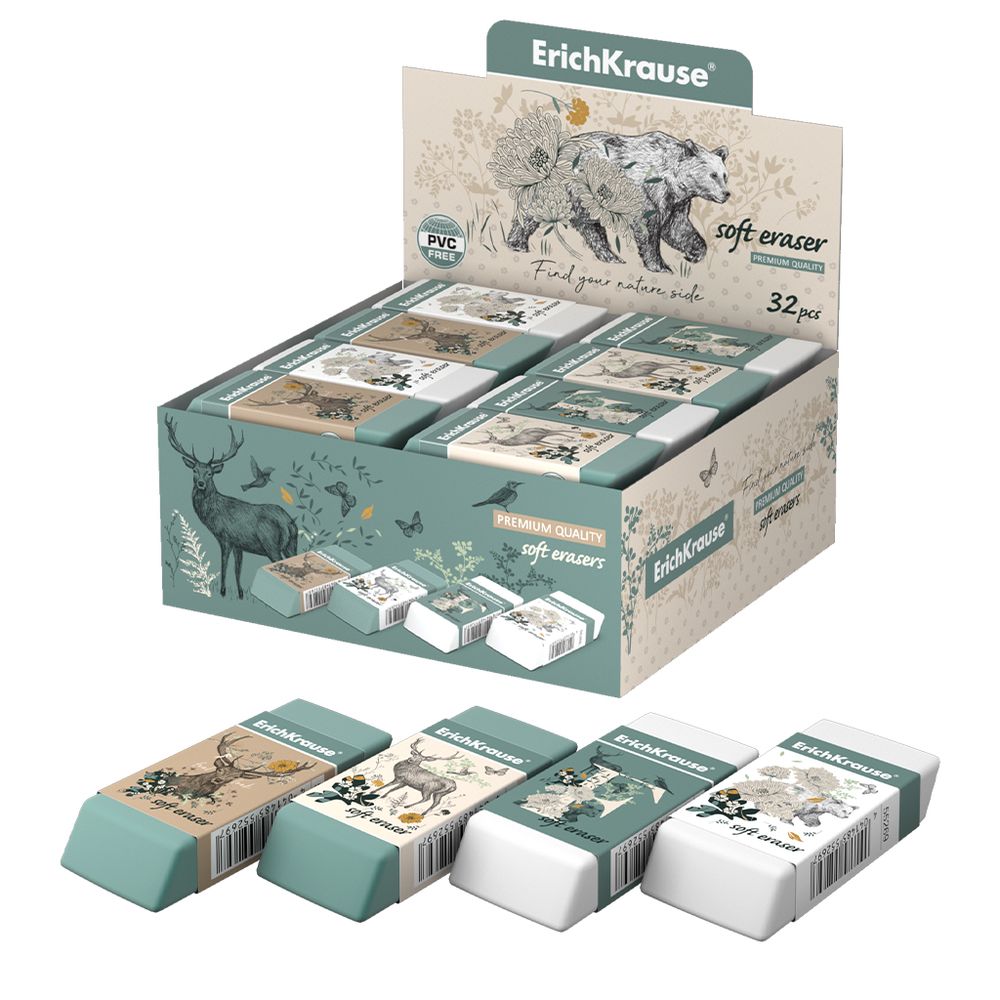 Ластик ErichKrause Natural Life 