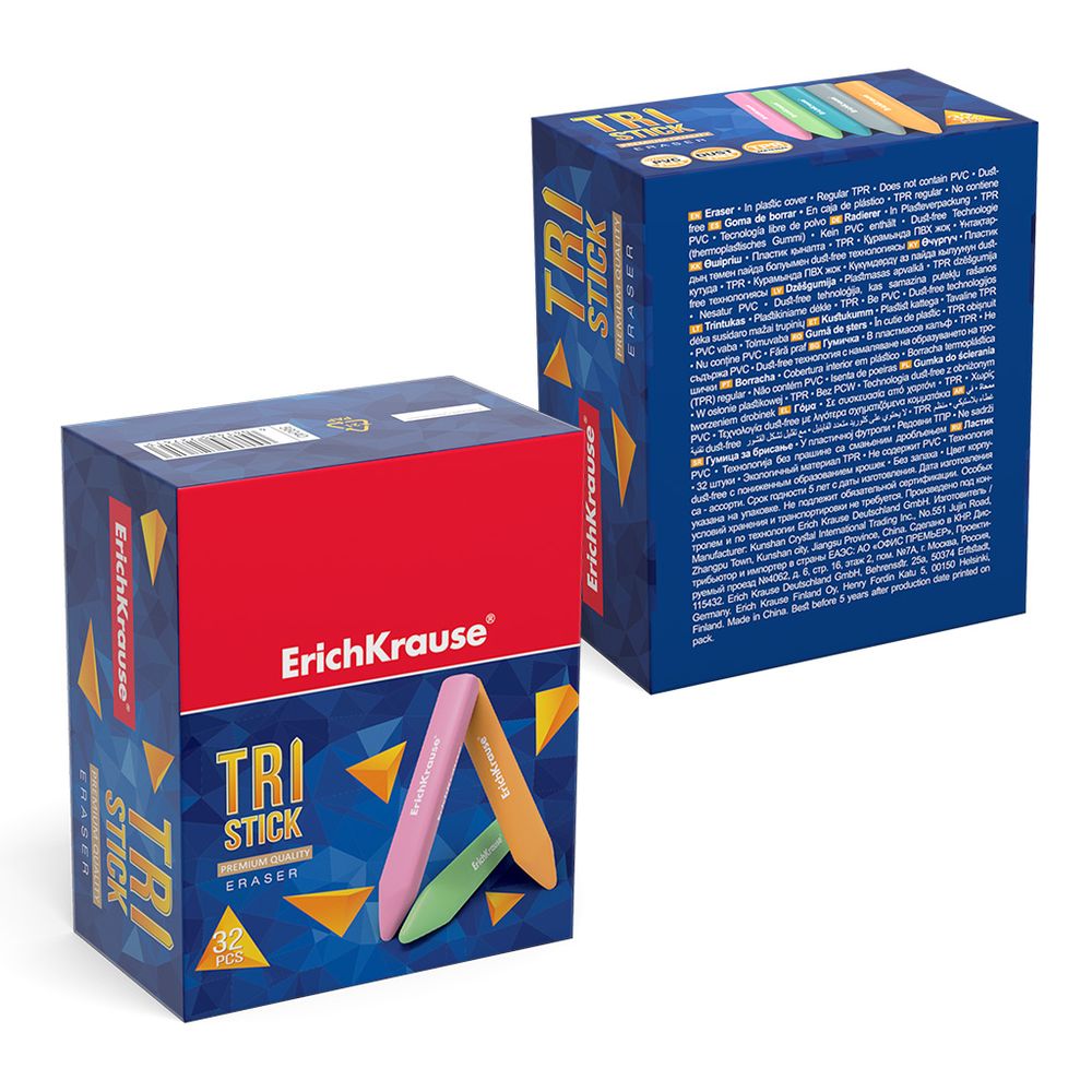 Ластик ErichKrause Tri Stick