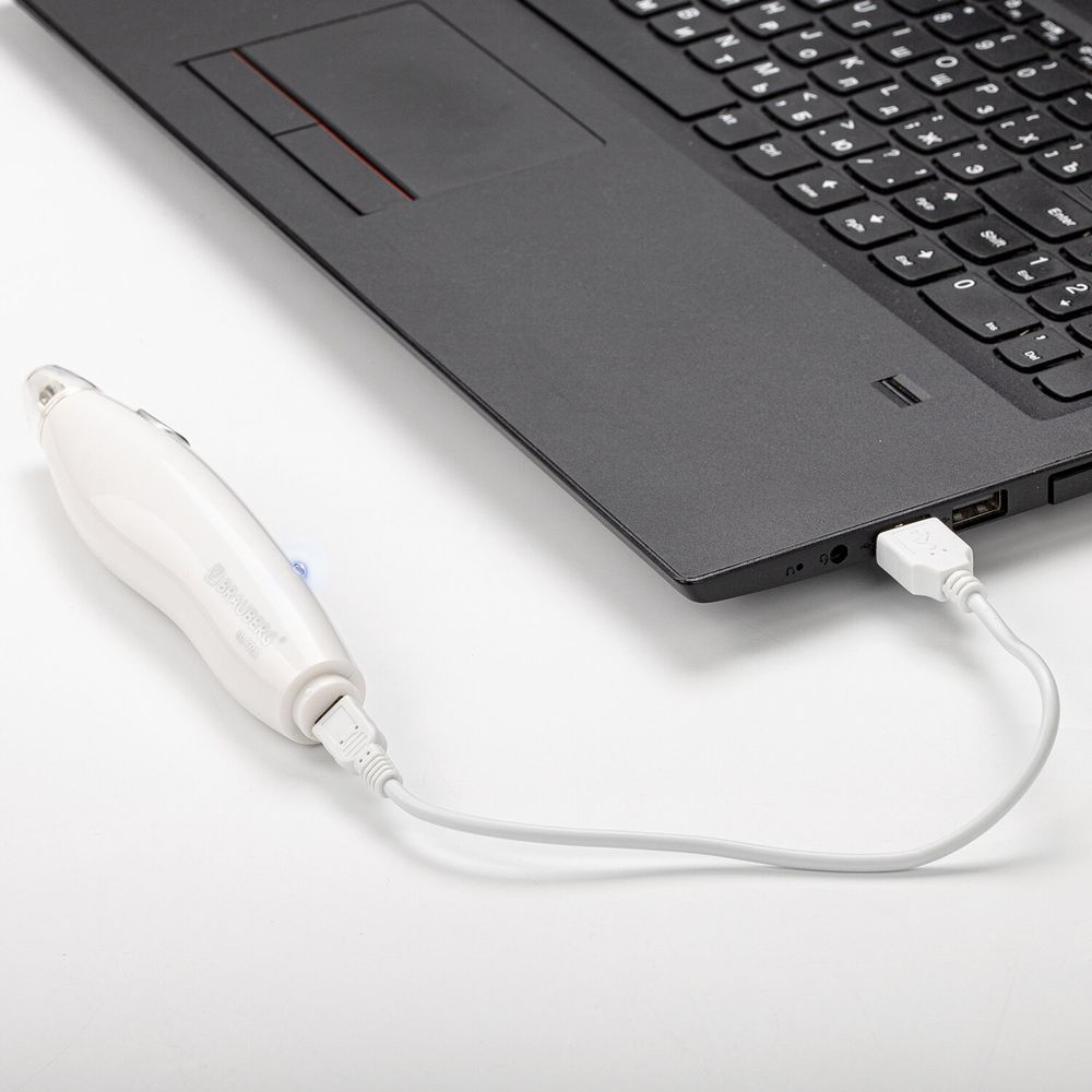 Ластик электрический BRAUBERG "ULTRA", АККУМУЛЯТОР, зарядка USB, + 16 сменных ластиков