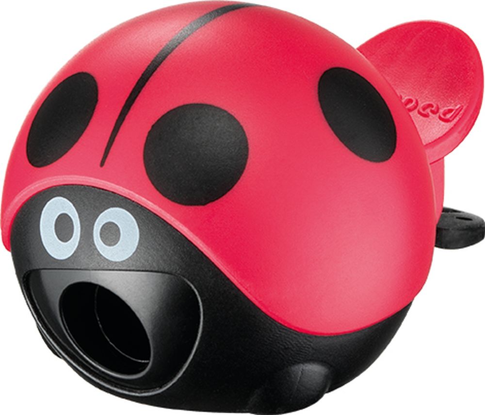 Точилка для карандашей в виде божьей коровки, MAPED CROC CROC EASY, 1 отверстие, с контейнером и системой легкого открытия, в блистере