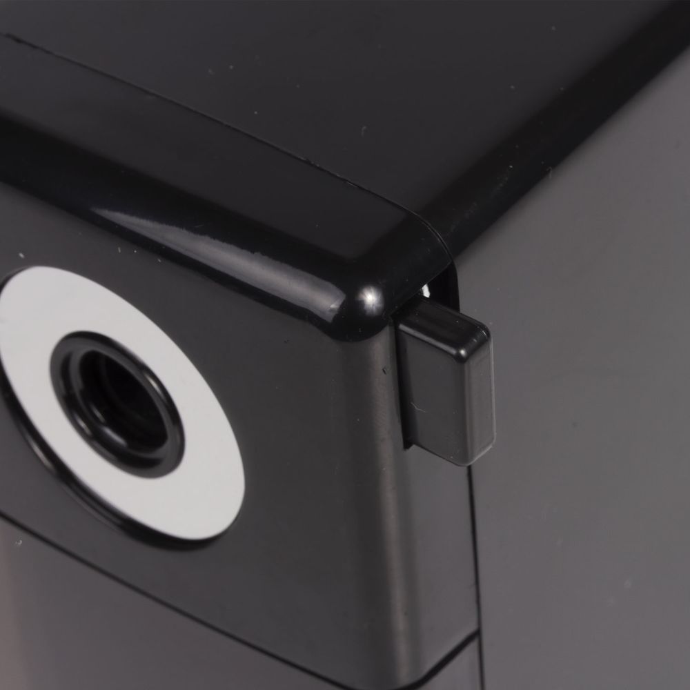 Точилка механическая BRAUBERG "BLACK JACK", крепление к столу, металлический механизм, цвет чёрный