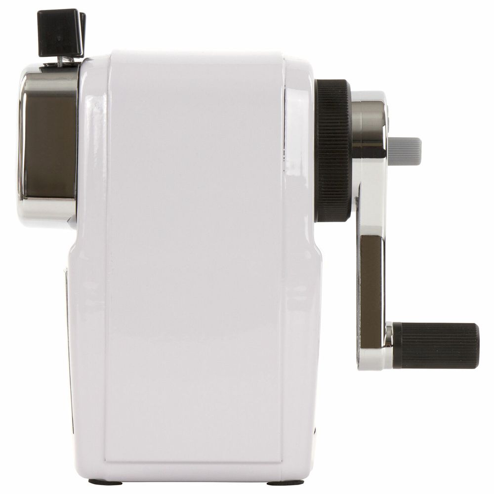 Точилка механическая BRAUBERG "METALLIC-X", для ч/гр и цветных карандашей (в том числе утолщенных), крепление, металлический корпус