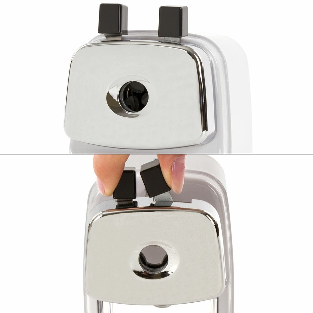 Точилка механическая BRAUBERG "METALLIC-X", для ч/гр и цветных карандашей (в том числе утолщенных), крепление, металлический корпус