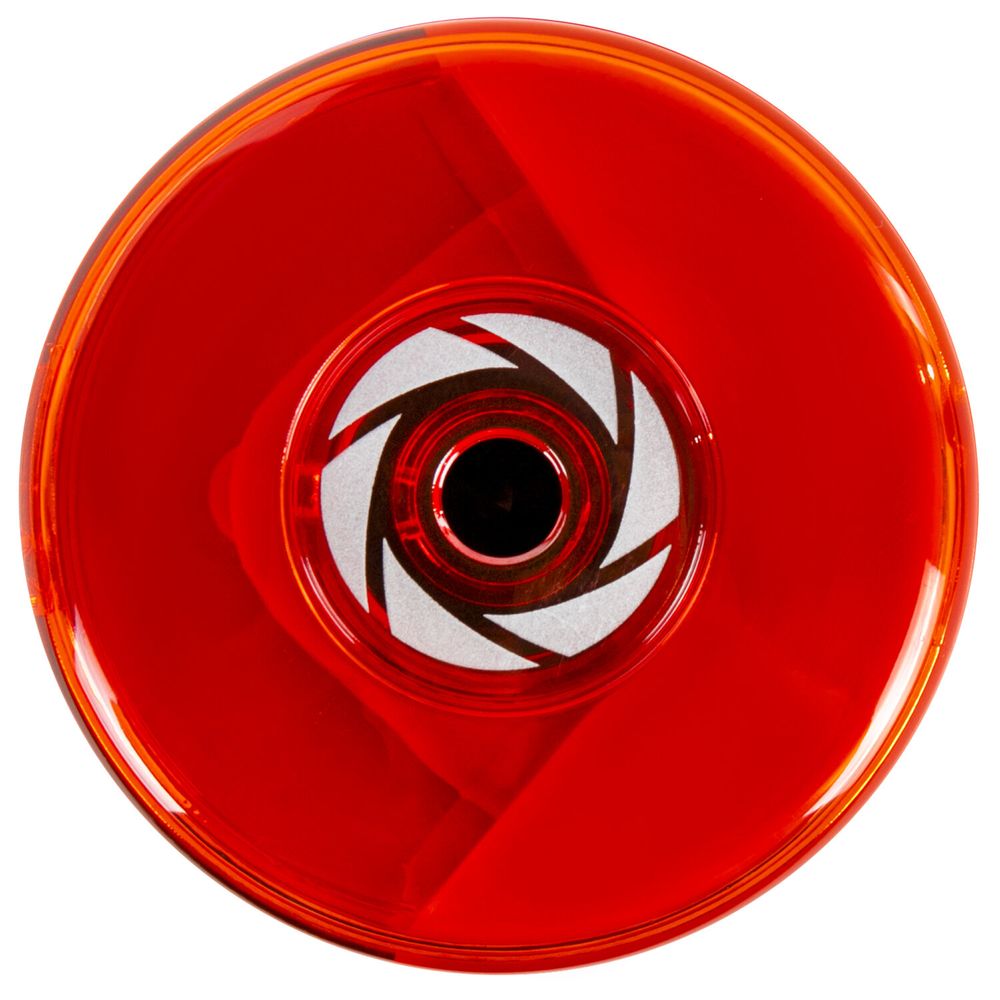 Точилка электрическая BRAUBERG DOUBLE BLADE RED, двойное лезвие, питание от 2 батареек АА