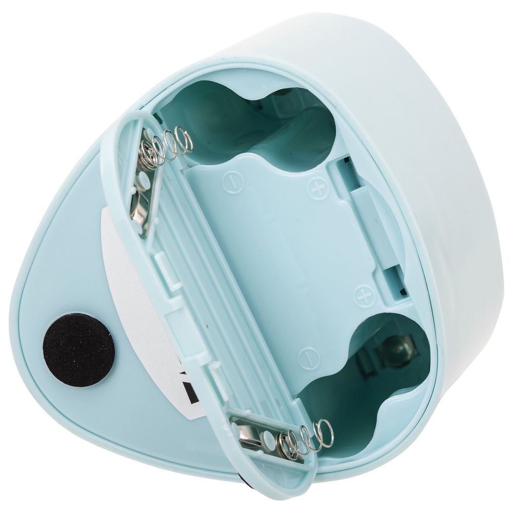 Точилка электрическая BRAUBERG DUAL (для 2 диаметров карандашей!), 4 батарейки АА, голубая