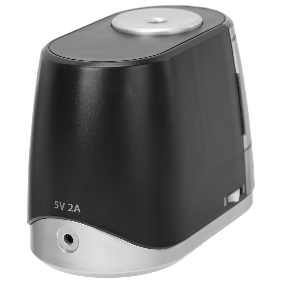 Точилка электрическая BRAUBERG ONE фреза с автостопом, 4 батарейки AA/USB (под адаптер)