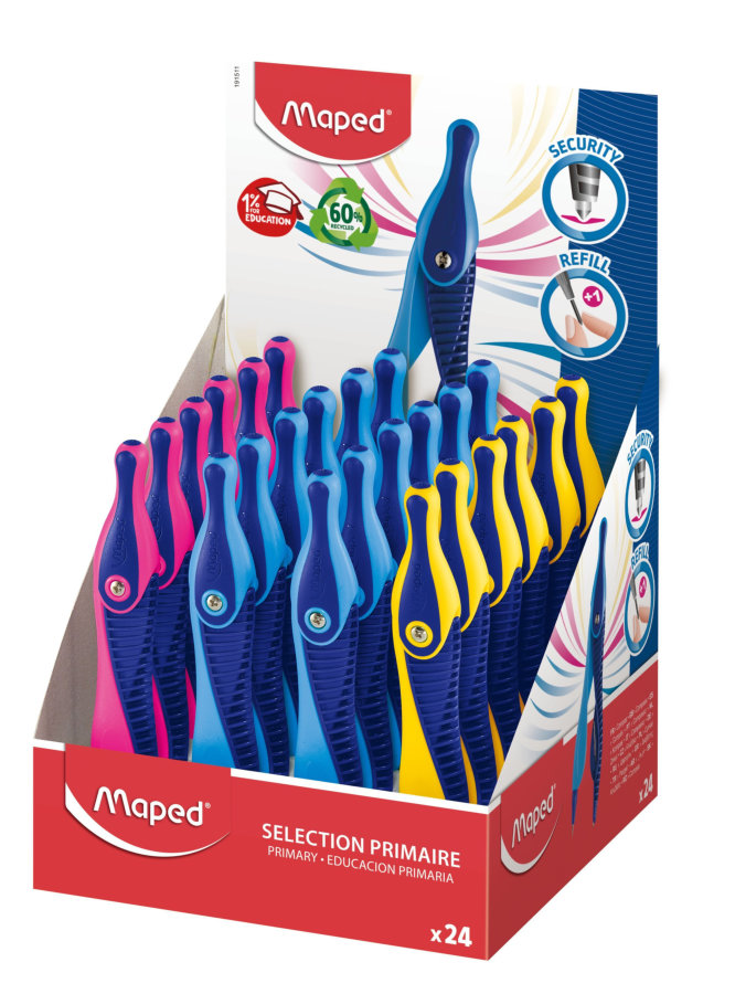 Циркуль MAPED KID Z с грифелем, пластиковый