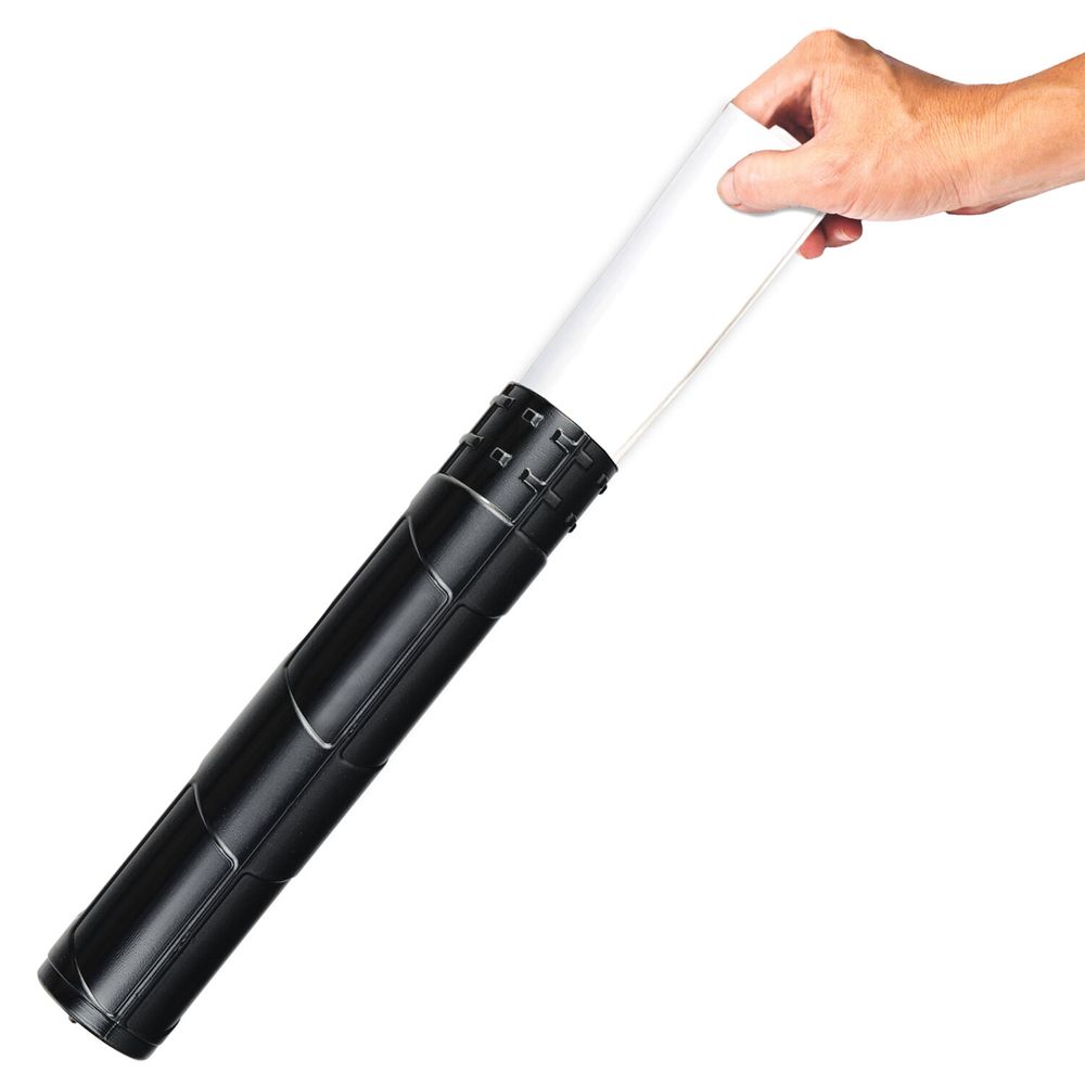 Тубус для чертежей телескопический, длина 36,5-64 см, формат А1, диаметр 6 см, черный, STAFF