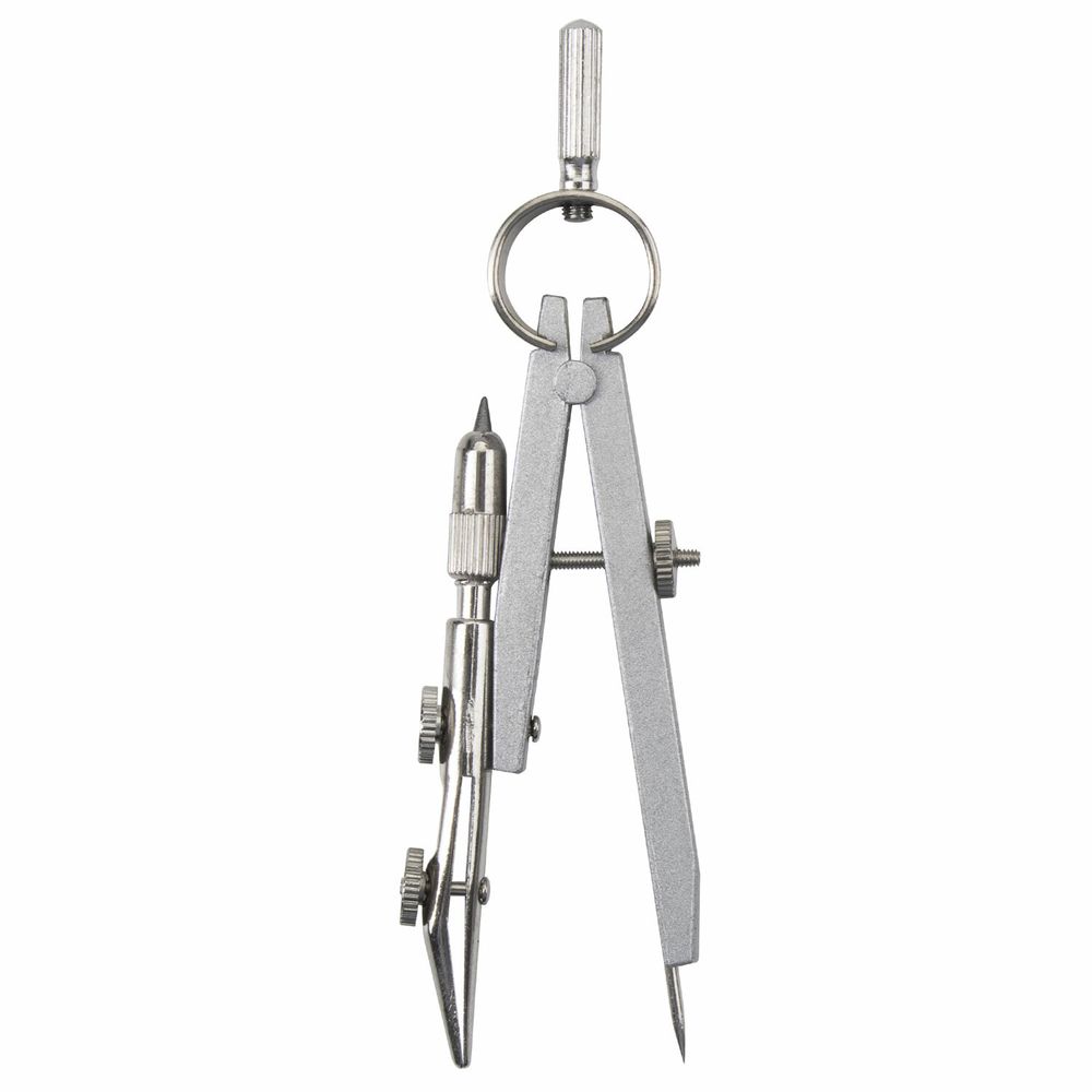 Готовальня BRAUBERG "Student Oxford", 7 предметов: наполнение-1, пенал с подвесом