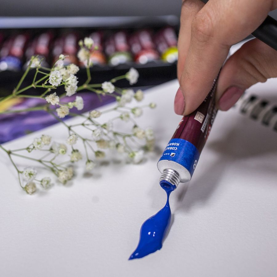 Акварель художественная в тубах НАБОР 24 цвета по 12 мл, BRAUBERG ART PREMIERE