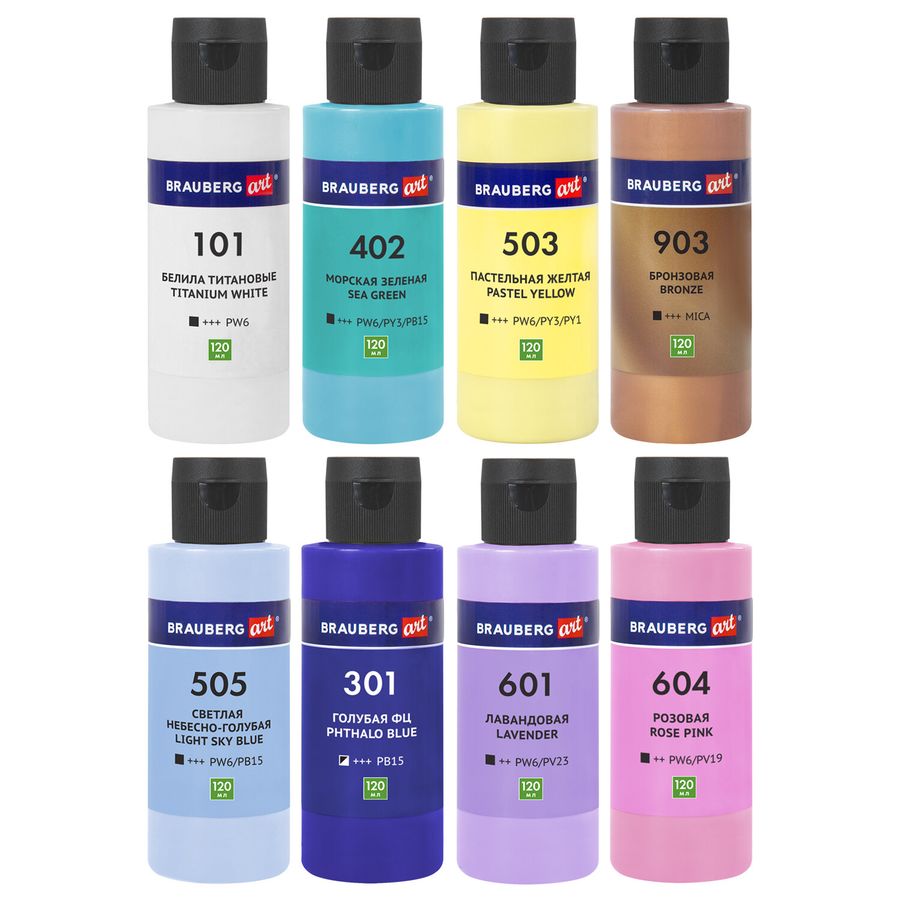 Краски акриловые для техники