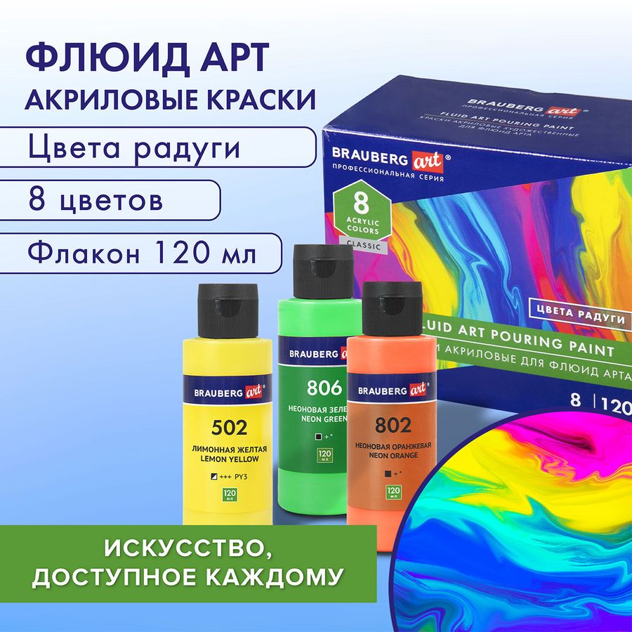 Краски акриловые для техники