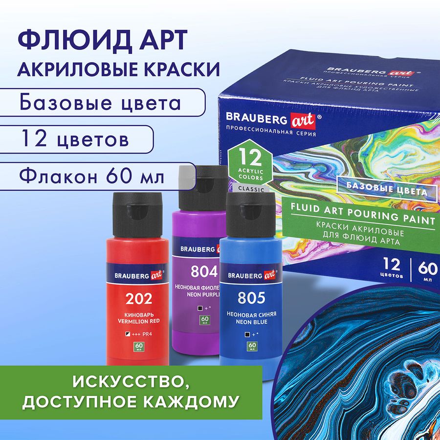 Краски акриловые для техники