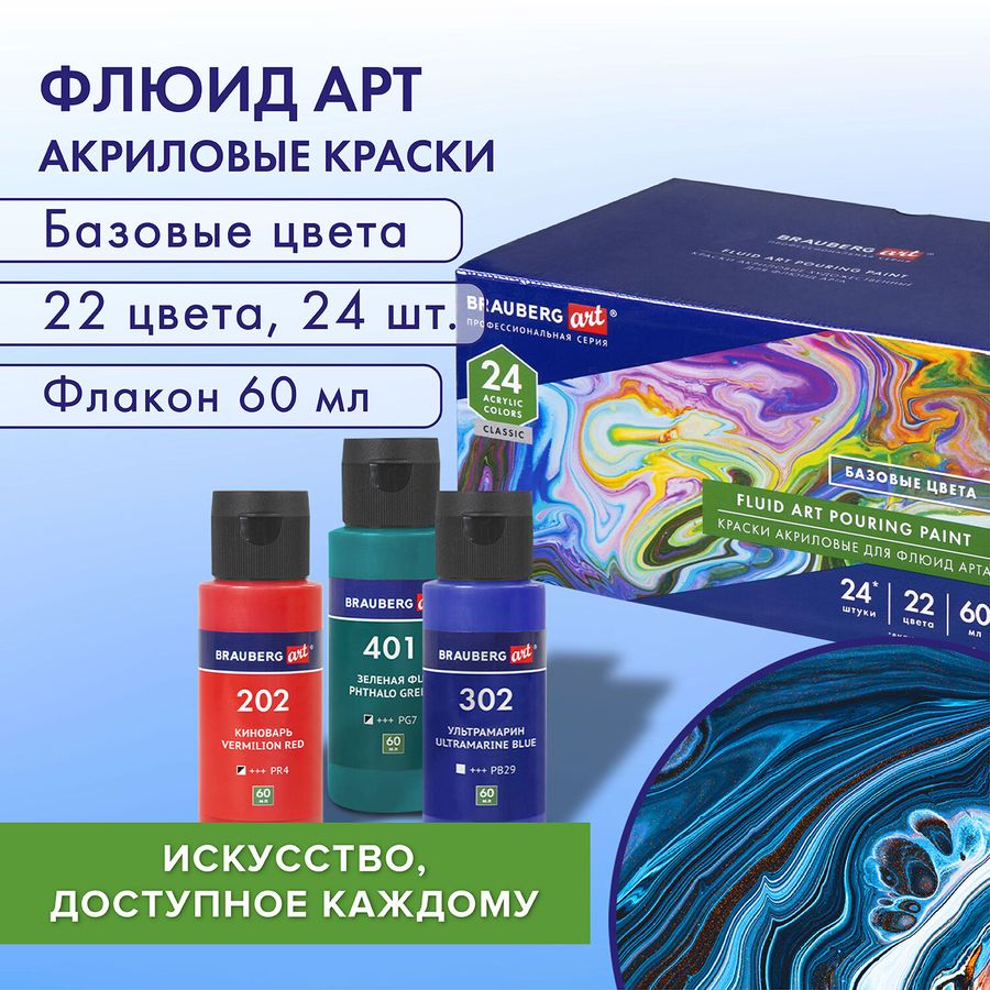 Краски акриловые для техники