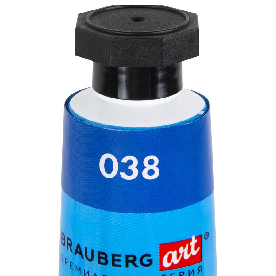 Краски масляные ВОДОРАЗБАВИМЫЕ художественные, 6 цветов по 37 мл в тубах, BRAUBERG ART PREMIERE