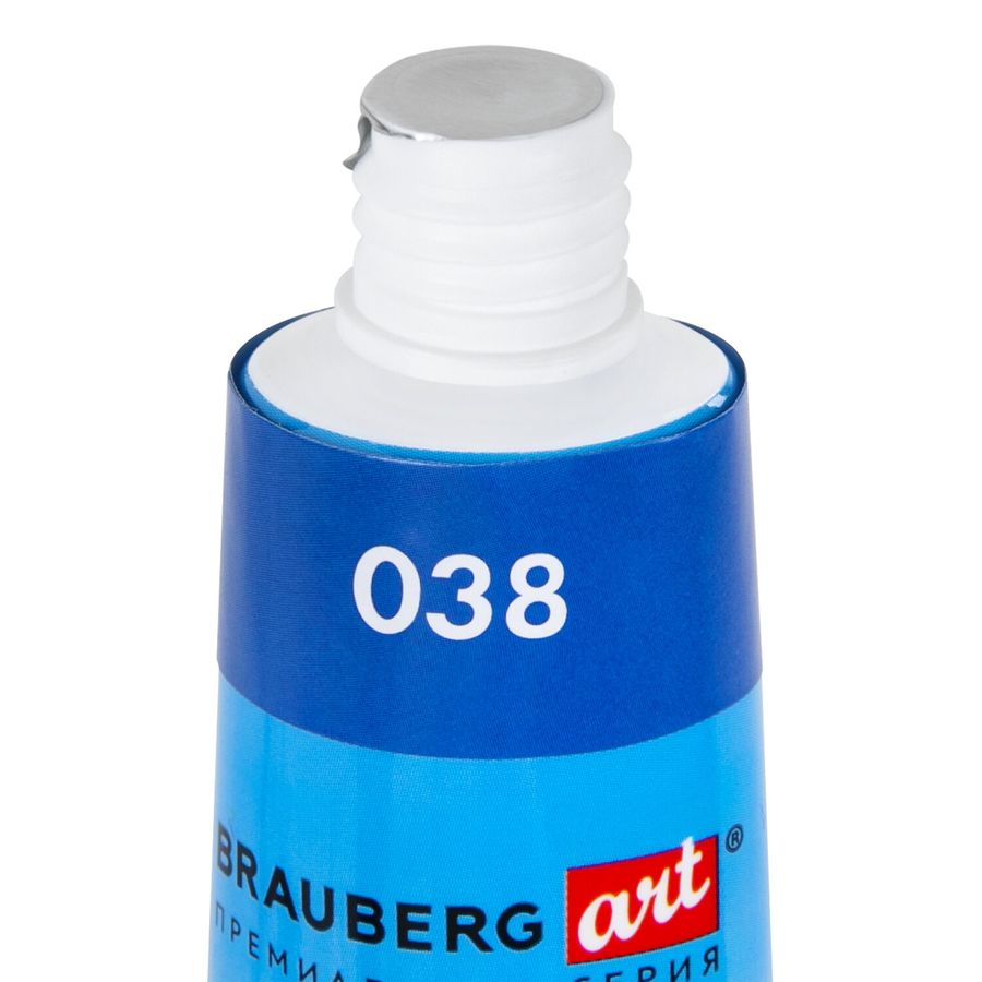 Краски масляные ВОДОРАЗБАВИМЫЕ художественные, 6 цветов по 37 мл в тубах, BRAUBERG ART PREMIERE