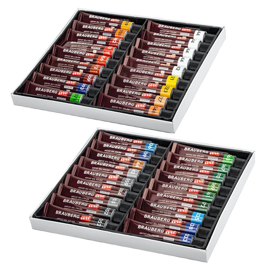 Краски масляные художественные НАБОР