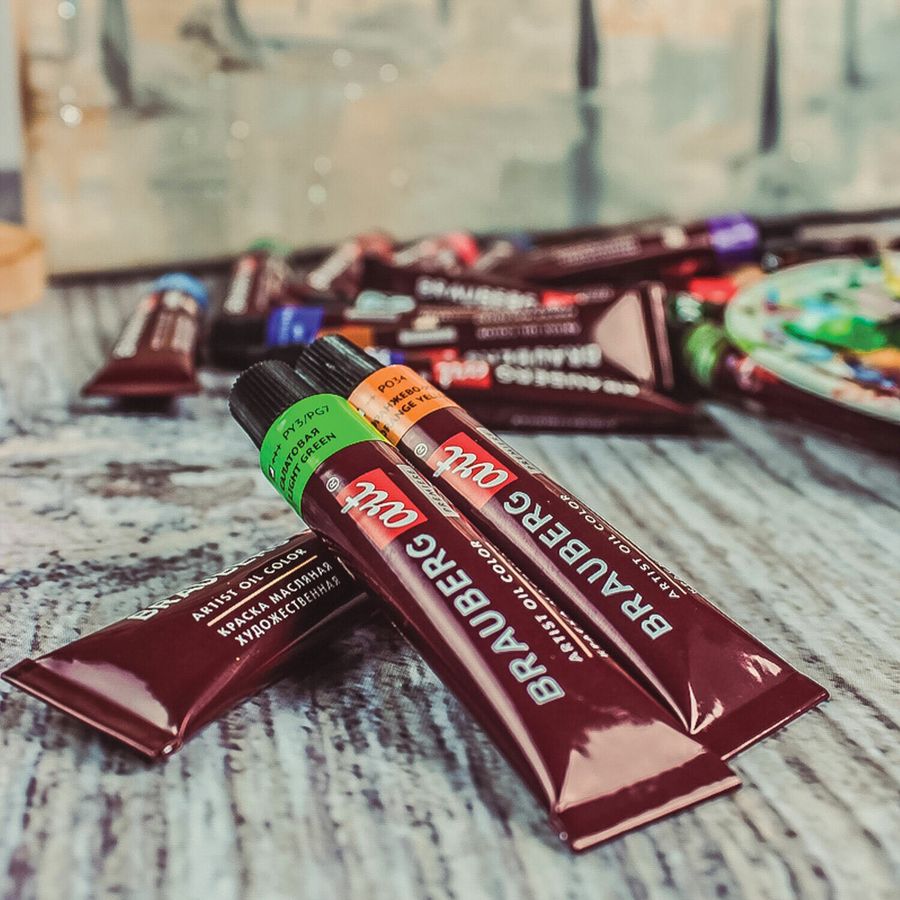 Краски масляные художественные НАБОР