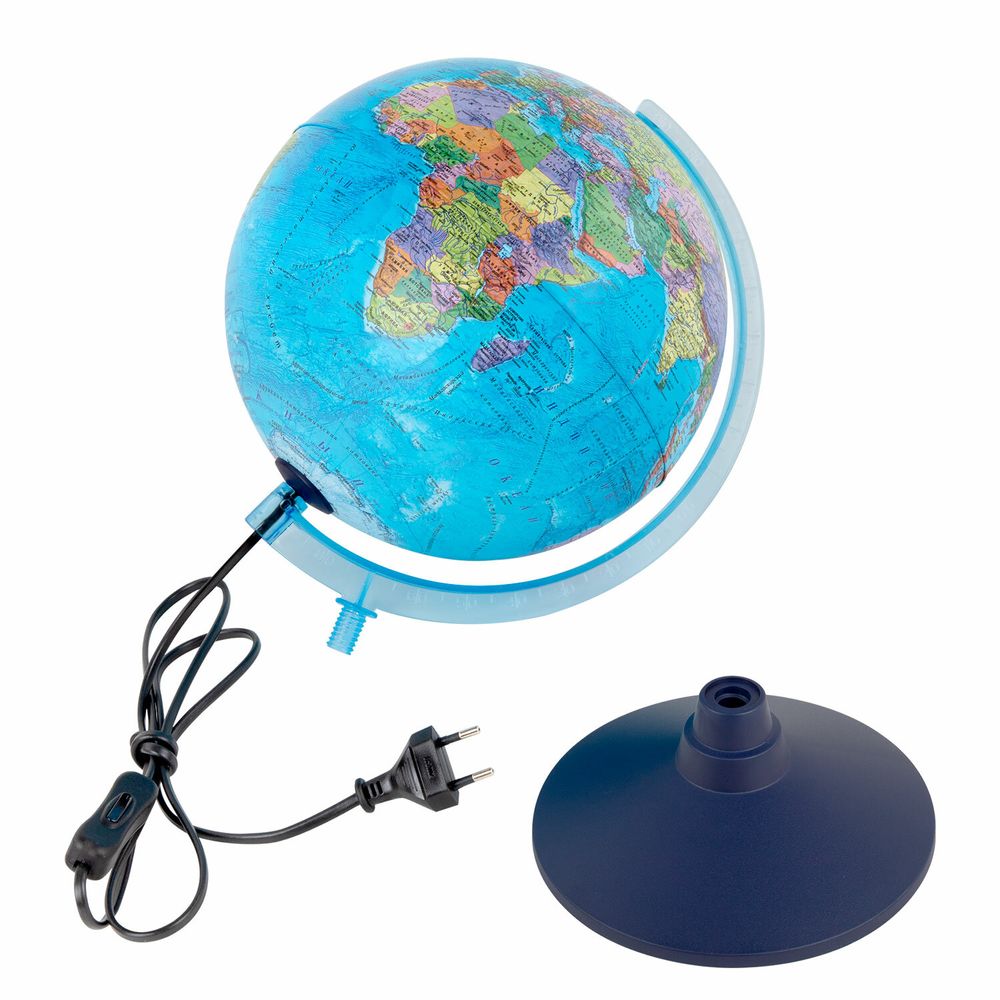 Глобус политический / звездного неба GLOBEN, 25 см, с подсветкой