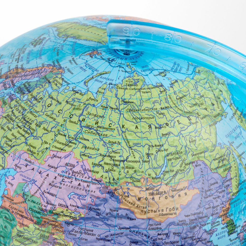 Глобус политический / звездного неба GLOBEN, 25 см, с подсветкой