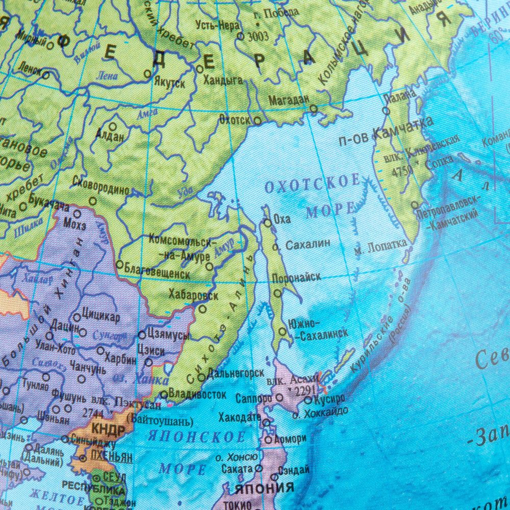 Глобус политический / звездного неба GLOBEN, 25 см, с подсветкой