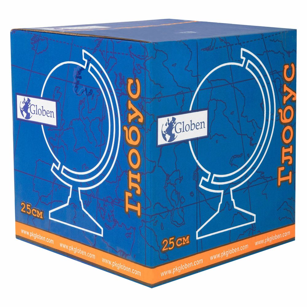 Глобус политический / звездного неба GLOBEN, 25 см, с подсветкой