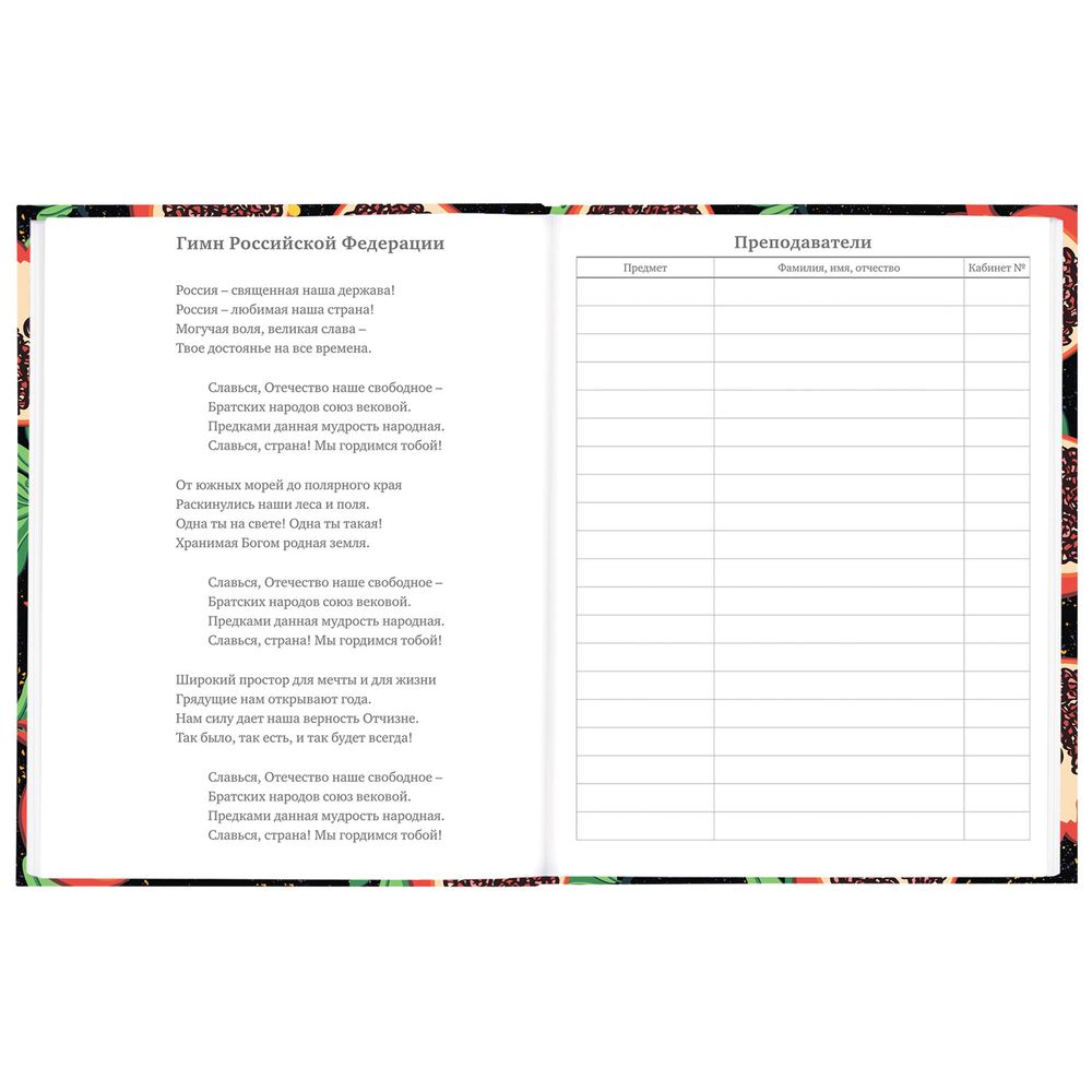 Дневник 5-11 класс 48 л., твердый, BRAUBERG, блестки, с подсказом, 