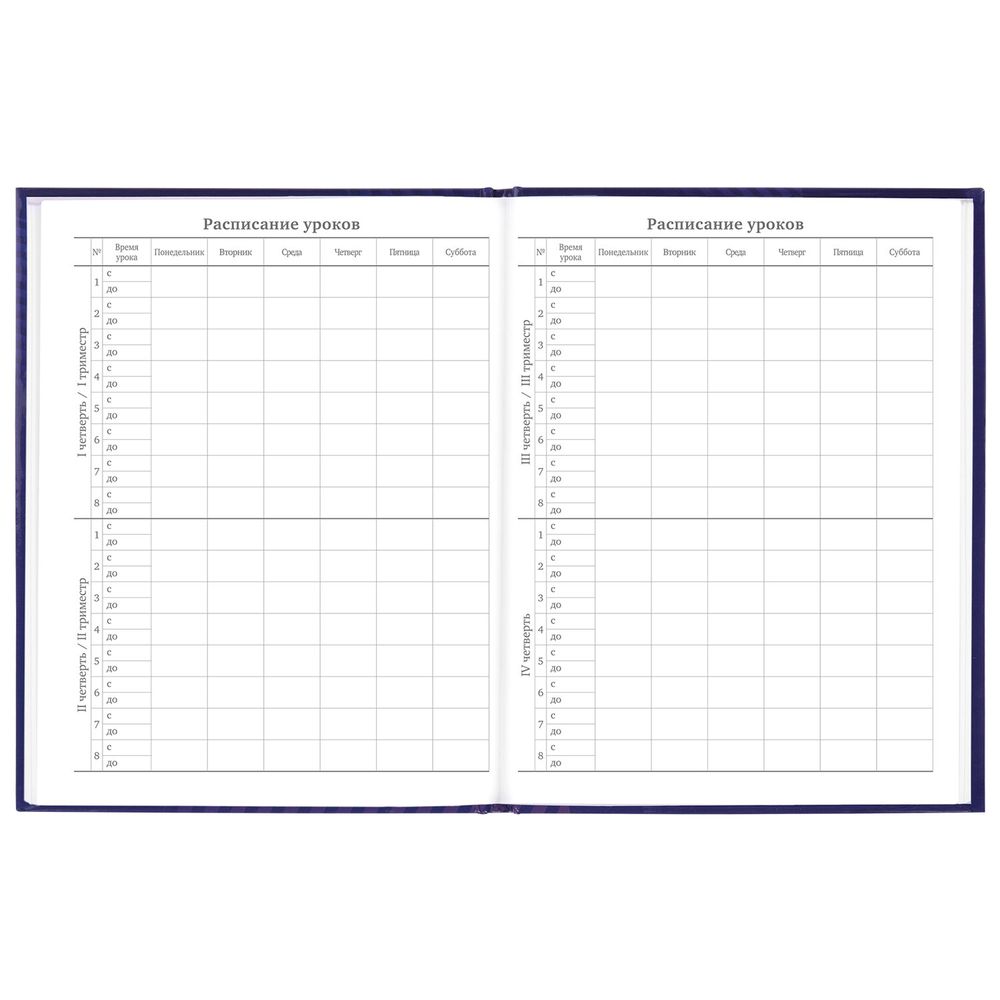 Дневник 5-11 класс 48 л., твердый, BRAUBERG, глянцевая ламинация, с подсказом, 