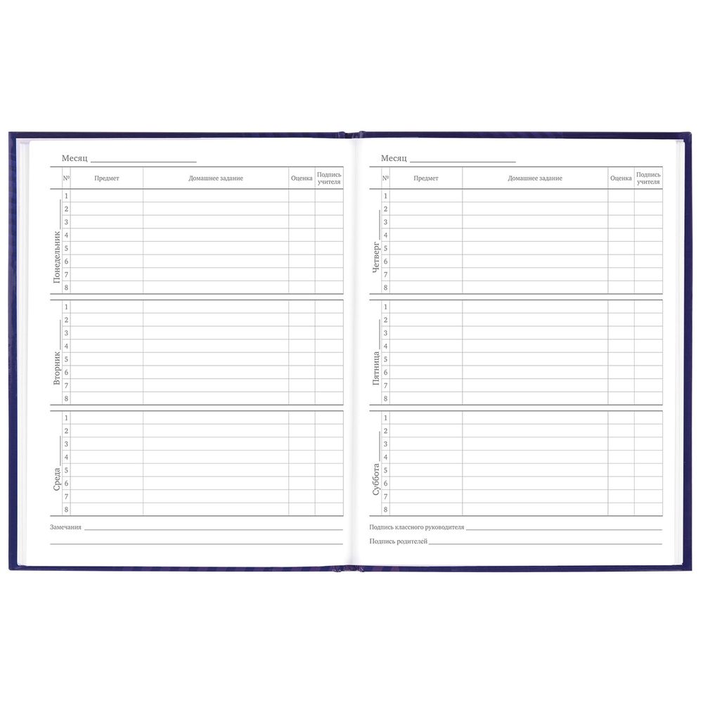 Дневник 5-11 класс 48 л., твердый, BRAUBERG, глянцевая ламинация, с подсказом, 