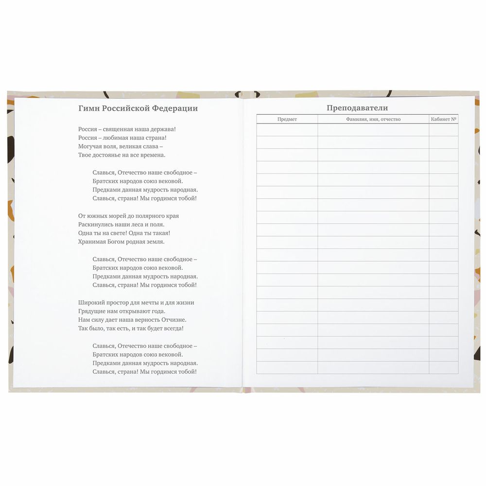 Дневник 5-11 класс 48 л., твердый, BRAUBERG, глянцевая ламинация, с подсказом, 