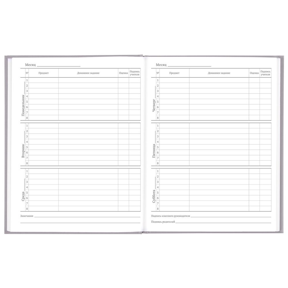 Дневник 5-11 класс 48 л., твердый, BRAUBERG, глянцевая ламинация, с подсказом, 