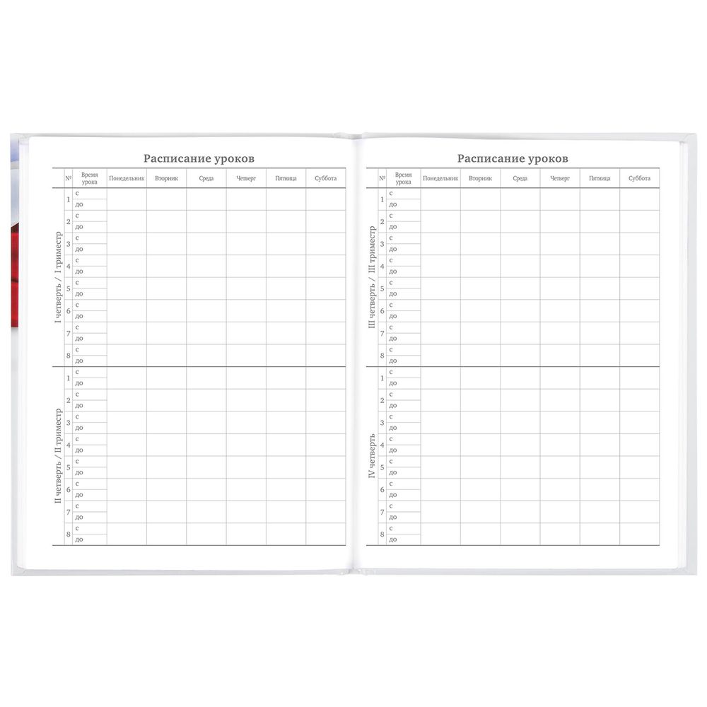 Дневник 5-11 класс 48 л., твердый, BRAUBERG, глянцевая ламинация, с подсказом, 