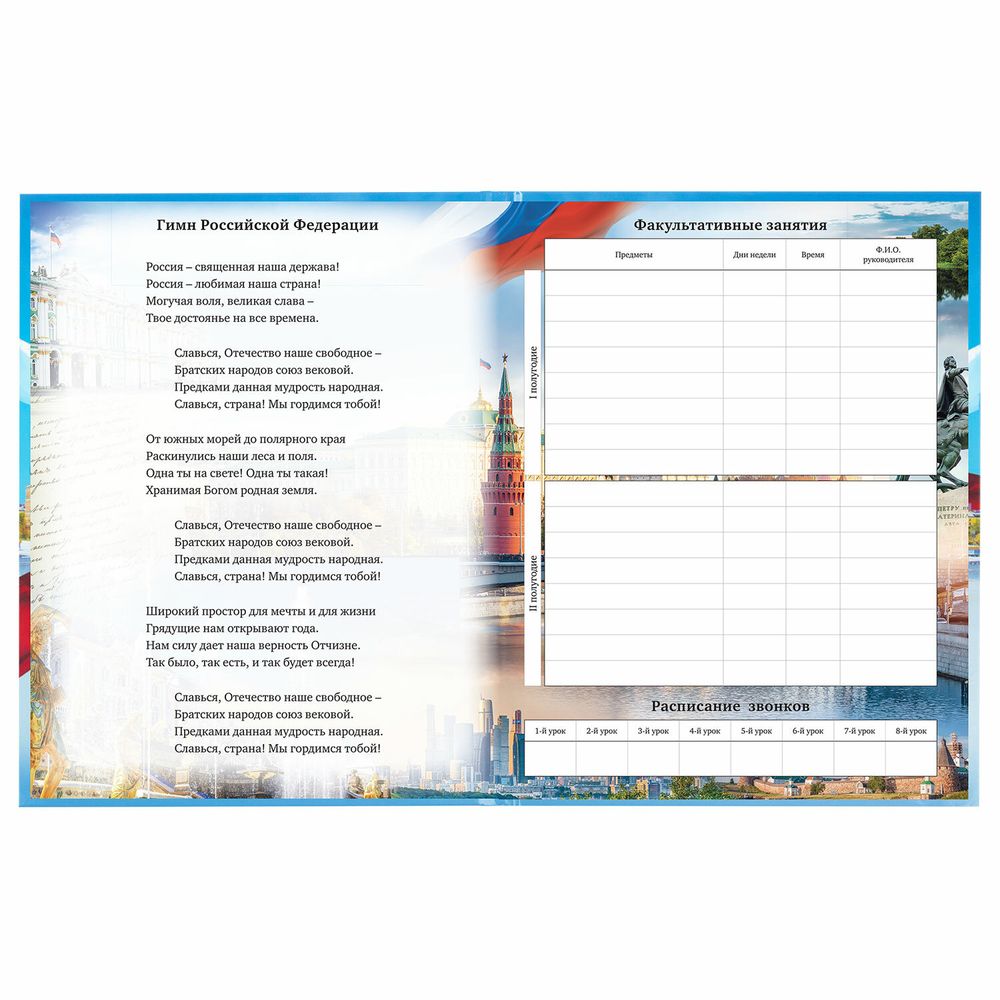 Дневник 1-11 класс 40 л., твердый, BRAUBERG, ламинация, цветная печать, 