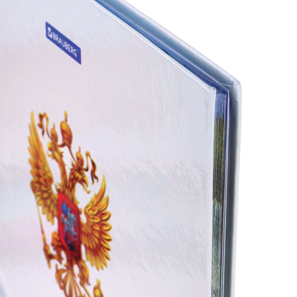 Дневник 1-11 класс 40 л., твердый, BRAUBERG, ламинация, цветная печать, РОССИЙСКОГО ШКОЛЬНИКА-4