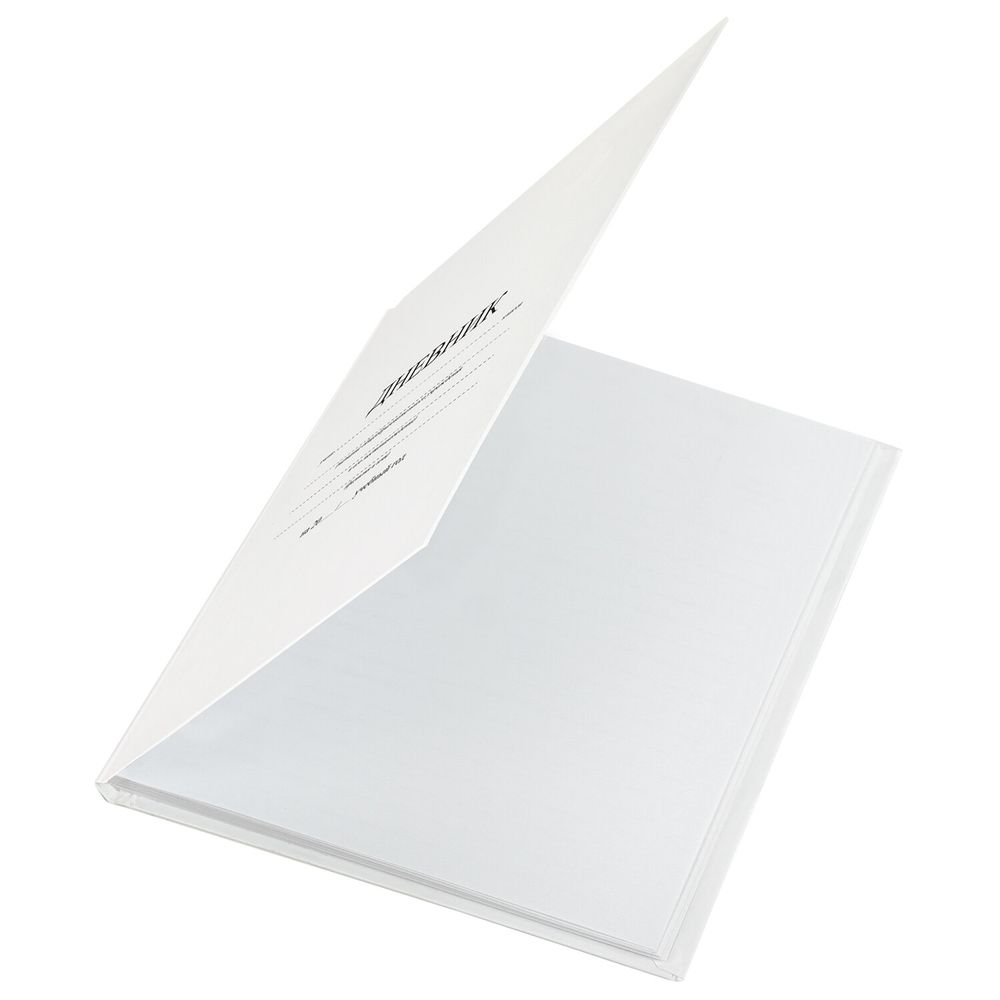 Дневник 1-11 класс 40 л., твердый, BRAUBERG, матовая ламинация, БЕЛЫЙ