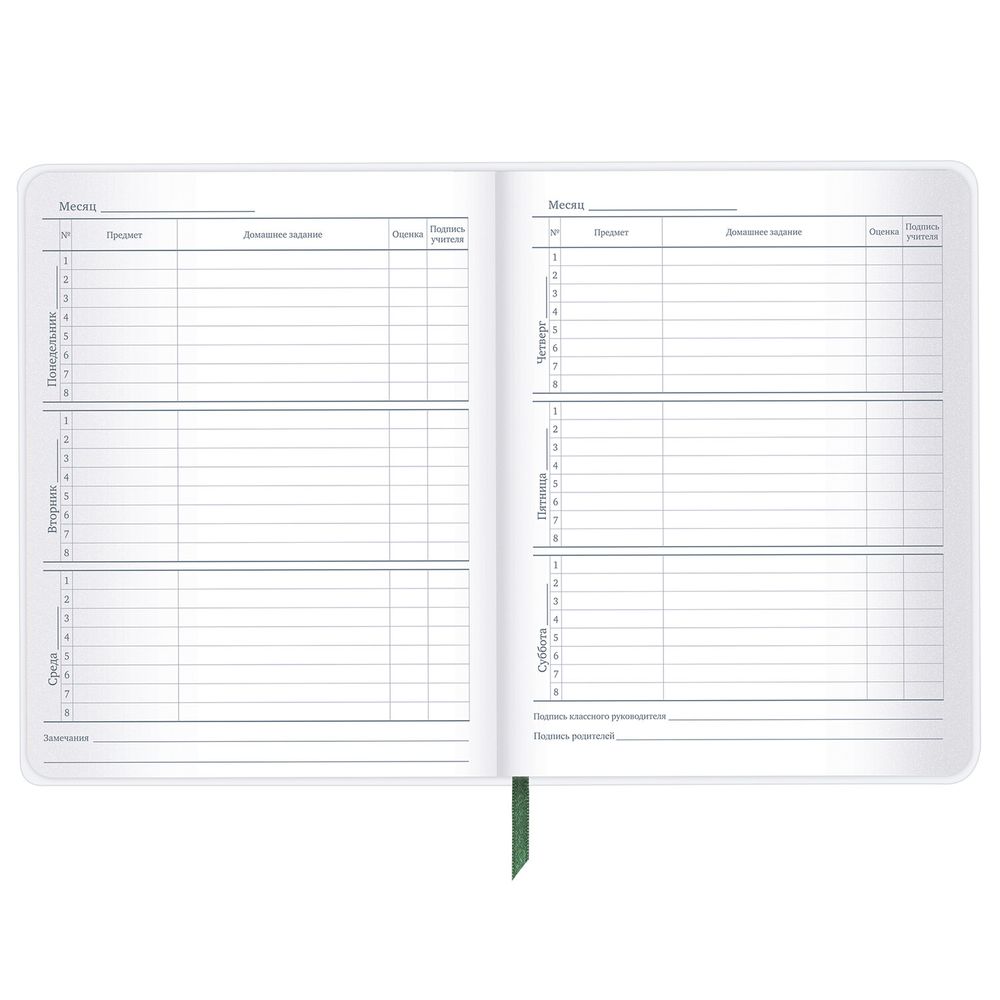 Дневник 1-11 класс 48 л., кожзам (гибкая), печать, фольга, BRAUBERG, 