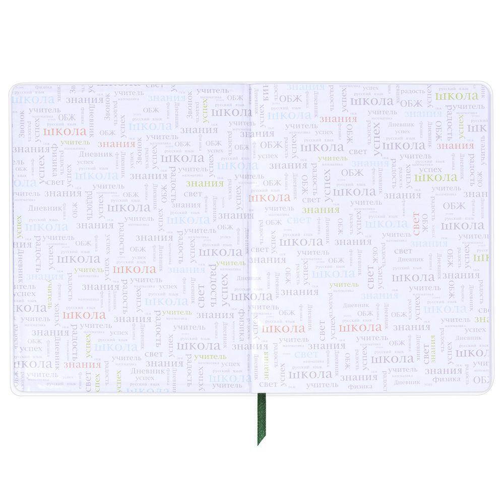 Дневник 1-11 класс 48 л., кожзам (гибкая), печать, фольга, BRAUBERG, 