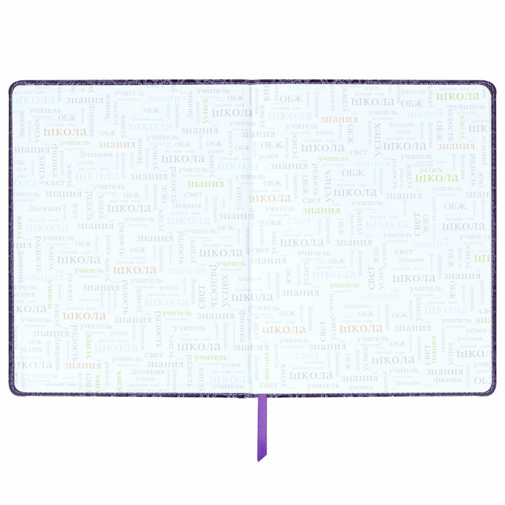 Дневник 1-11 класс 48 л., кожзам (твердая с поролоном), нашивка, BRAUBERG 