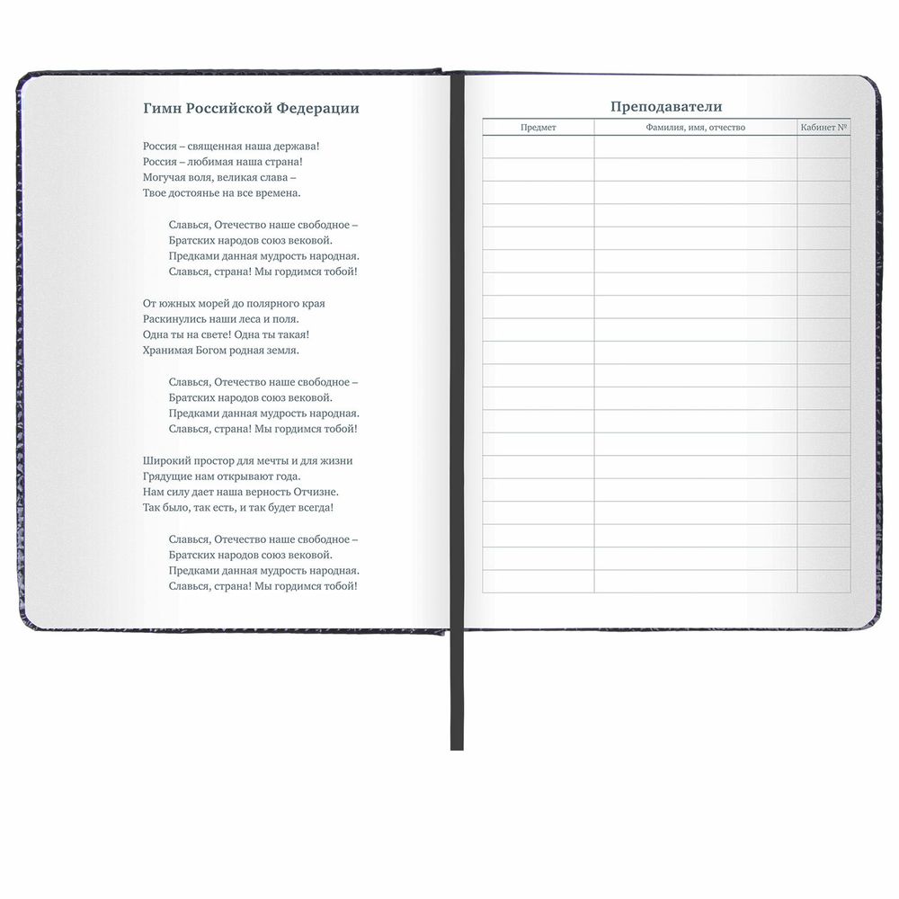 Дневник 1-11 класс 48 л., кожзам (твердая с поролоном), нашивка, BRAUBERG 