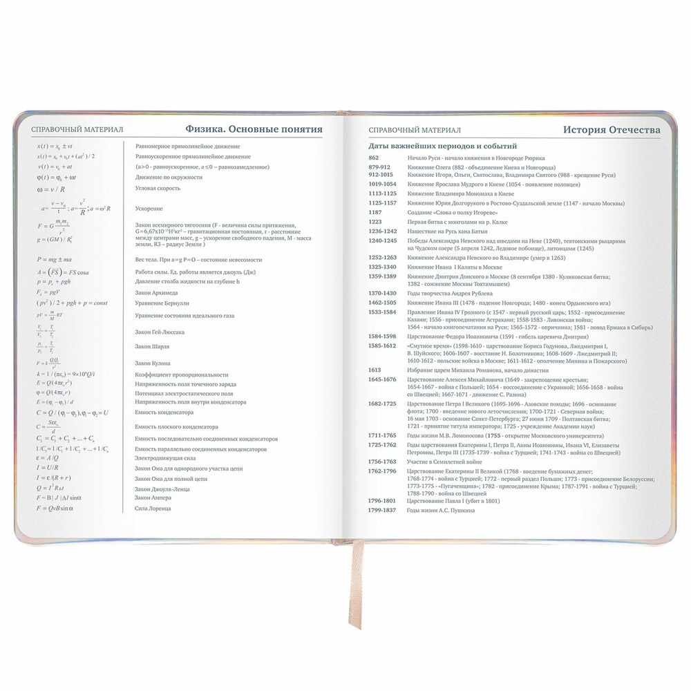 Дневник 1-11 класс 48 л., кожзам (твердая с поролоном), фольга, BRAUBERG HOLIDAY, 