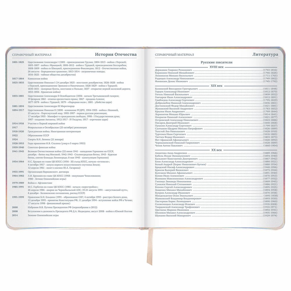 Дневник 1-11 класс 48 л., кожзам (твердая с поролоном), фольга, BRAUBERG HOLIDAY, 