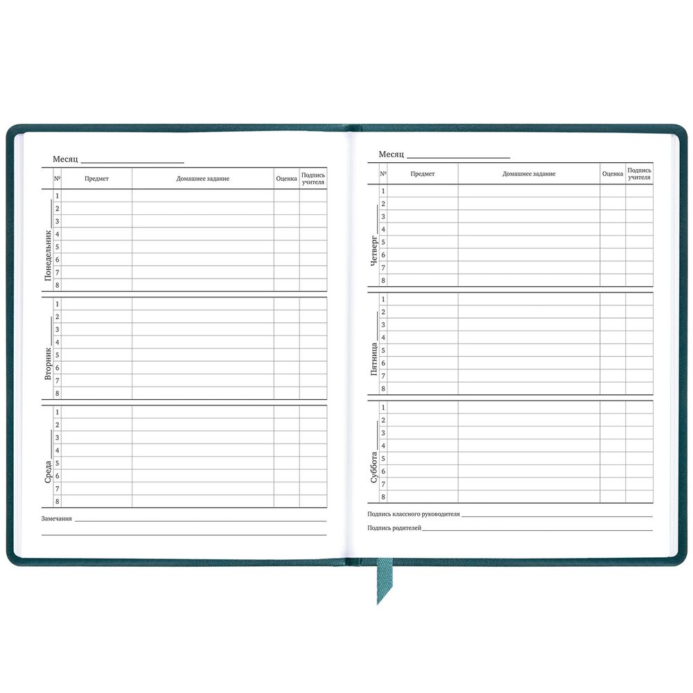 Дневник 1-11 класс 48 л., кожзам (твердая), печать, резинка, конверт, BRAUBERG, 