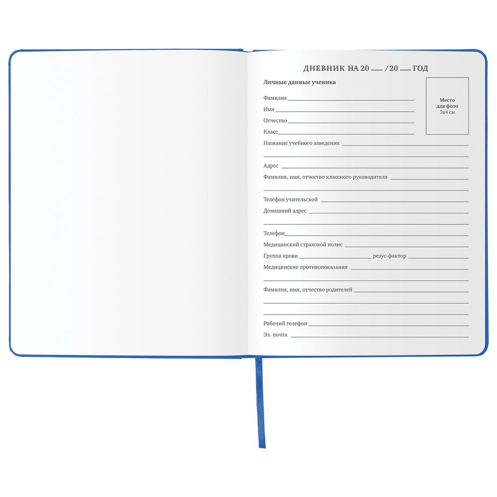 Дневник 1-11 класс 48 л., кожзам (твердая), термотиснение, BRAUBERG 