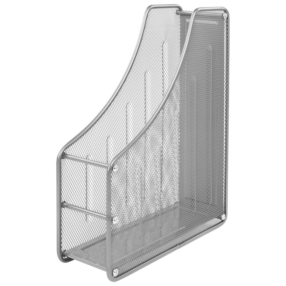 Настольный набор BRAUBERG "Germanium", 6 предметов, серебро, металл