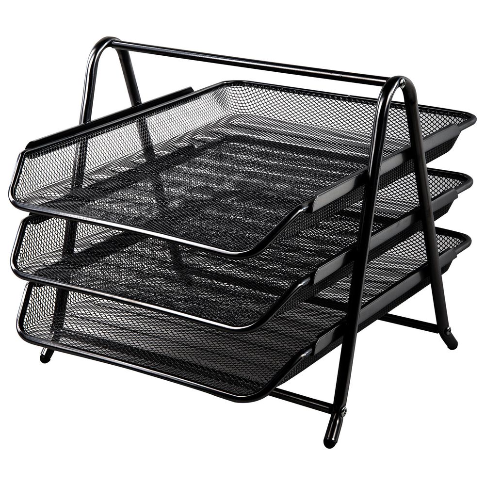 Настольный набор BRAUBERG "Germanium", 6 предметов, черный, металл