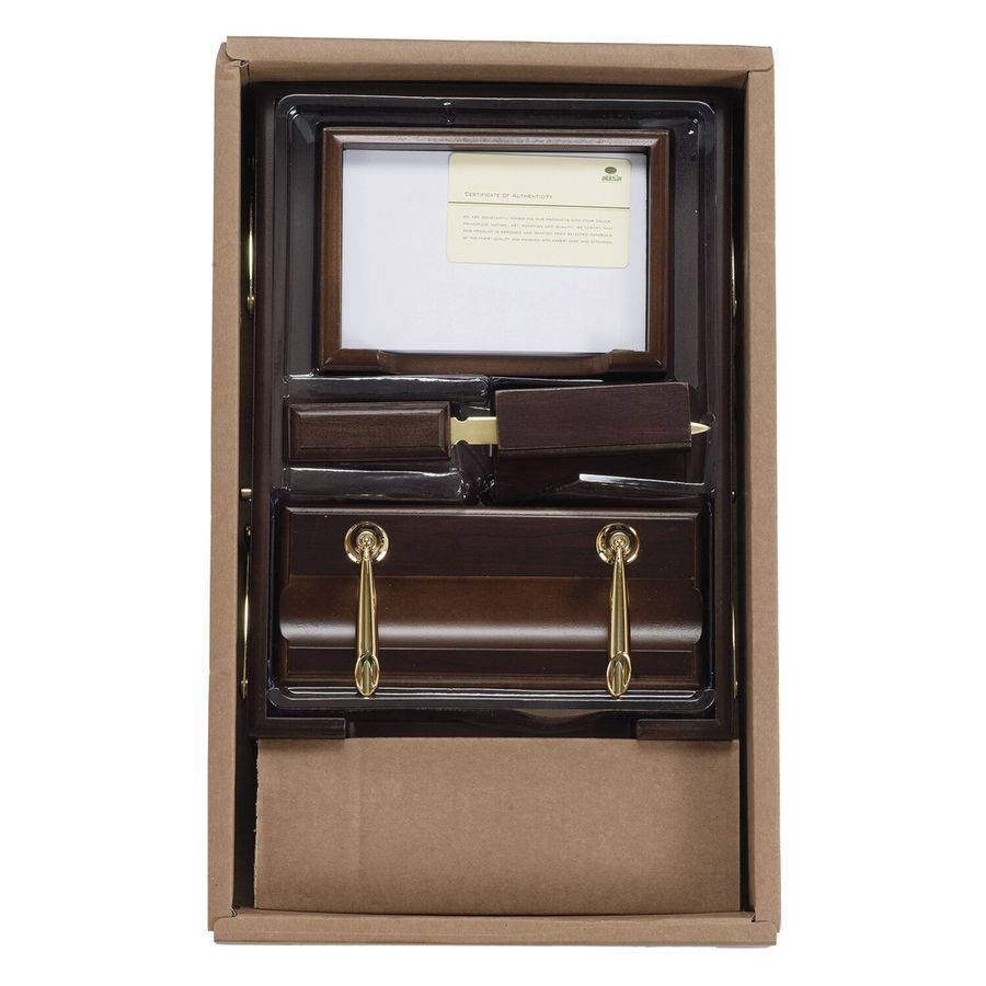 Набор подарочный настольный BESTAR "Apollon" из дерева, 6 предметов, цвет "орех"